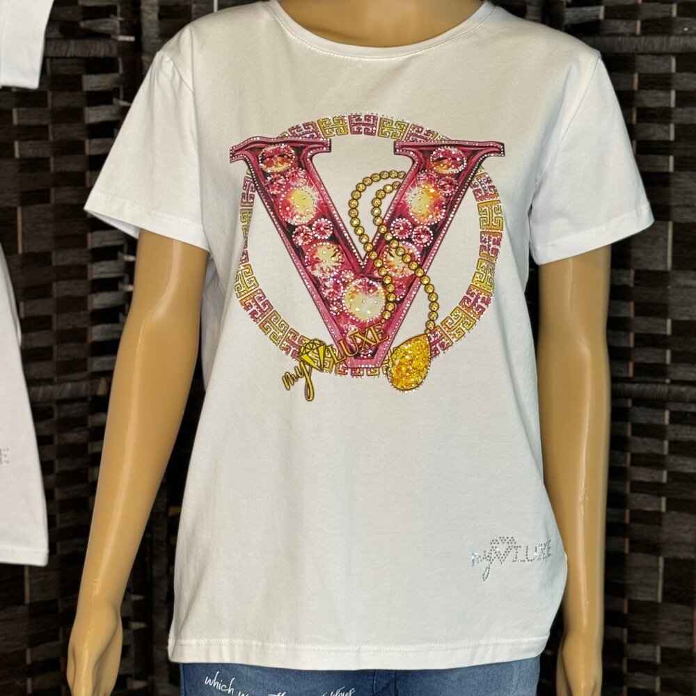 MY LUXE WOMEN T-SHIRT SIZE M/L